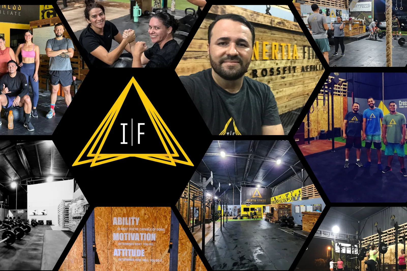 Primera clase de CrossFit en el box pionero de Inertia Fitness en Ciudad Neily, 2017